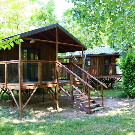 Camping Le Mouliat Moncrabeau Exterior foto