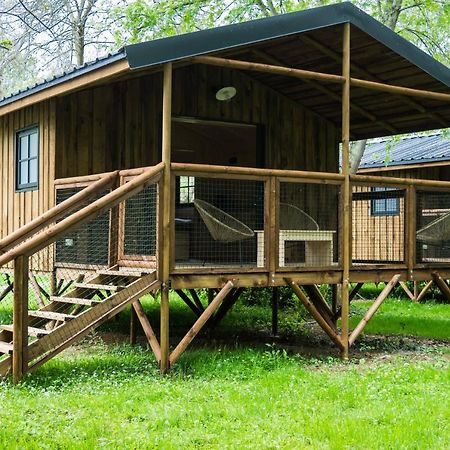 Camping Le Mouliat Moncrabeau Exterior foto