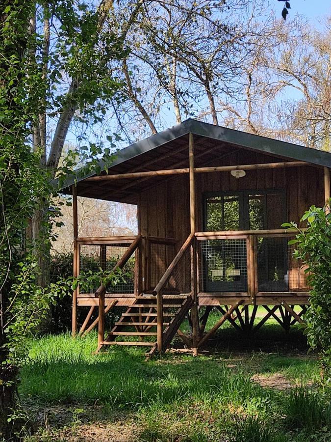 Camping Le Mouliat Moncrabeau Exterior foto