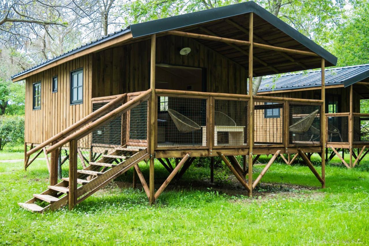 Camping Le Mouliat Moncrabeau Exterior foto